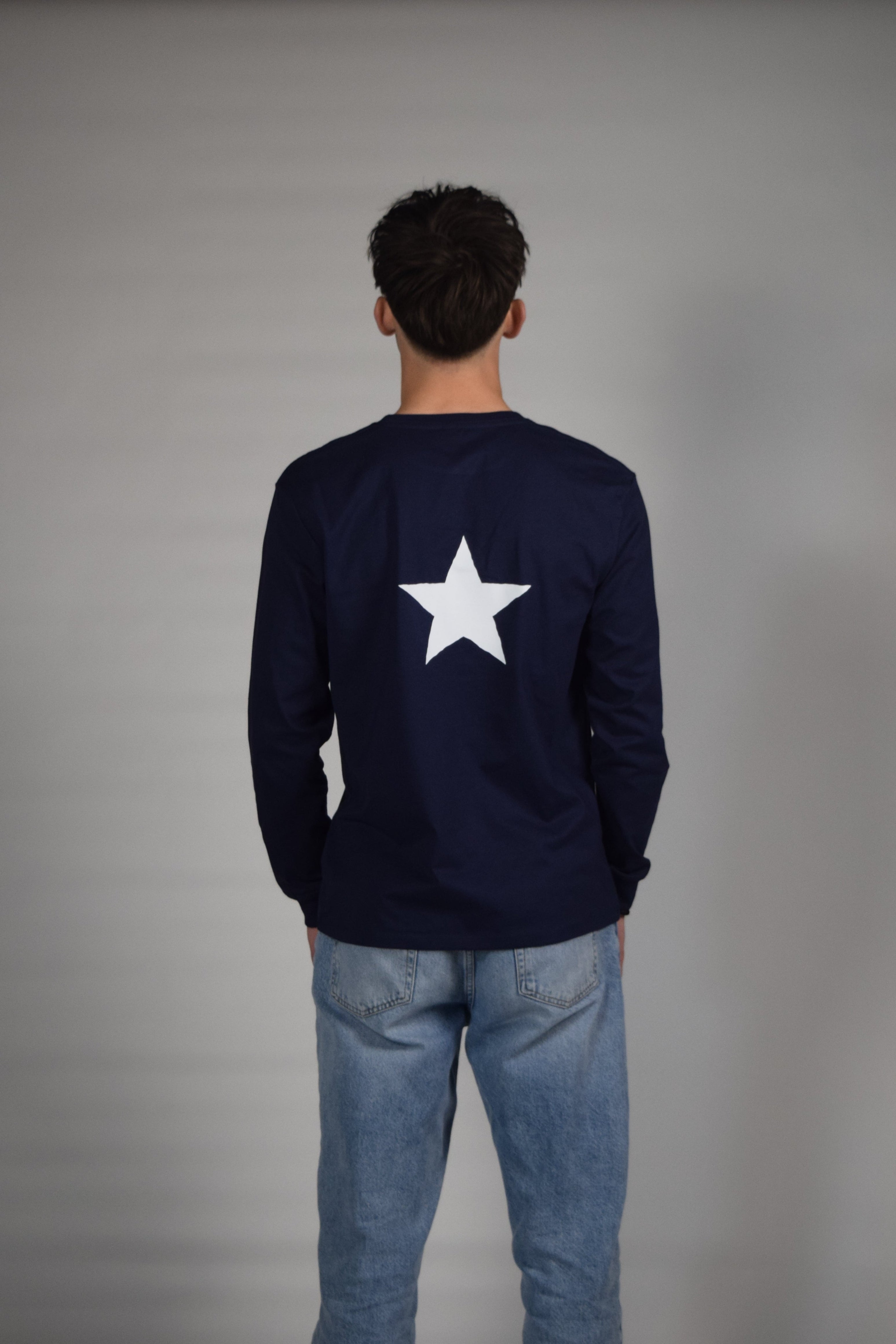 Longsleeve navy blue Stern