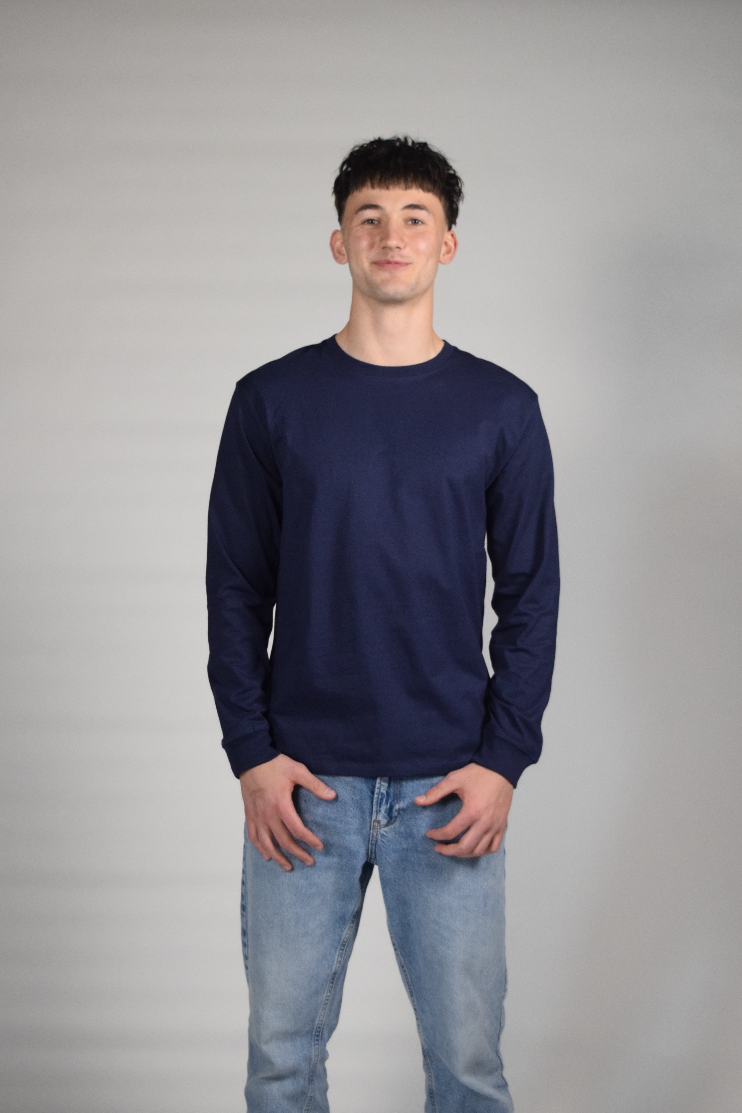 Longsleeve navy blue Stern