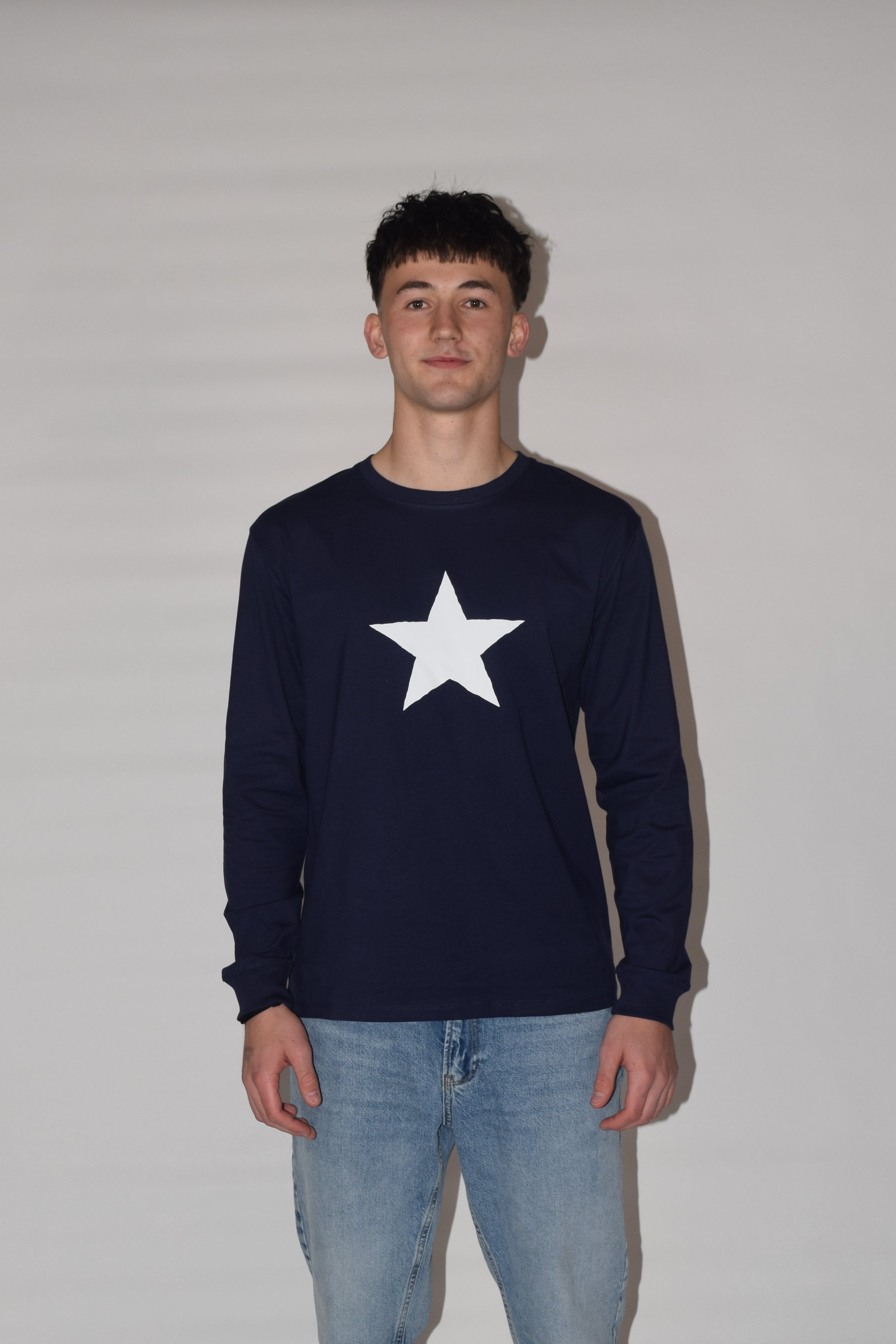 Longsleeve navy blue Stern