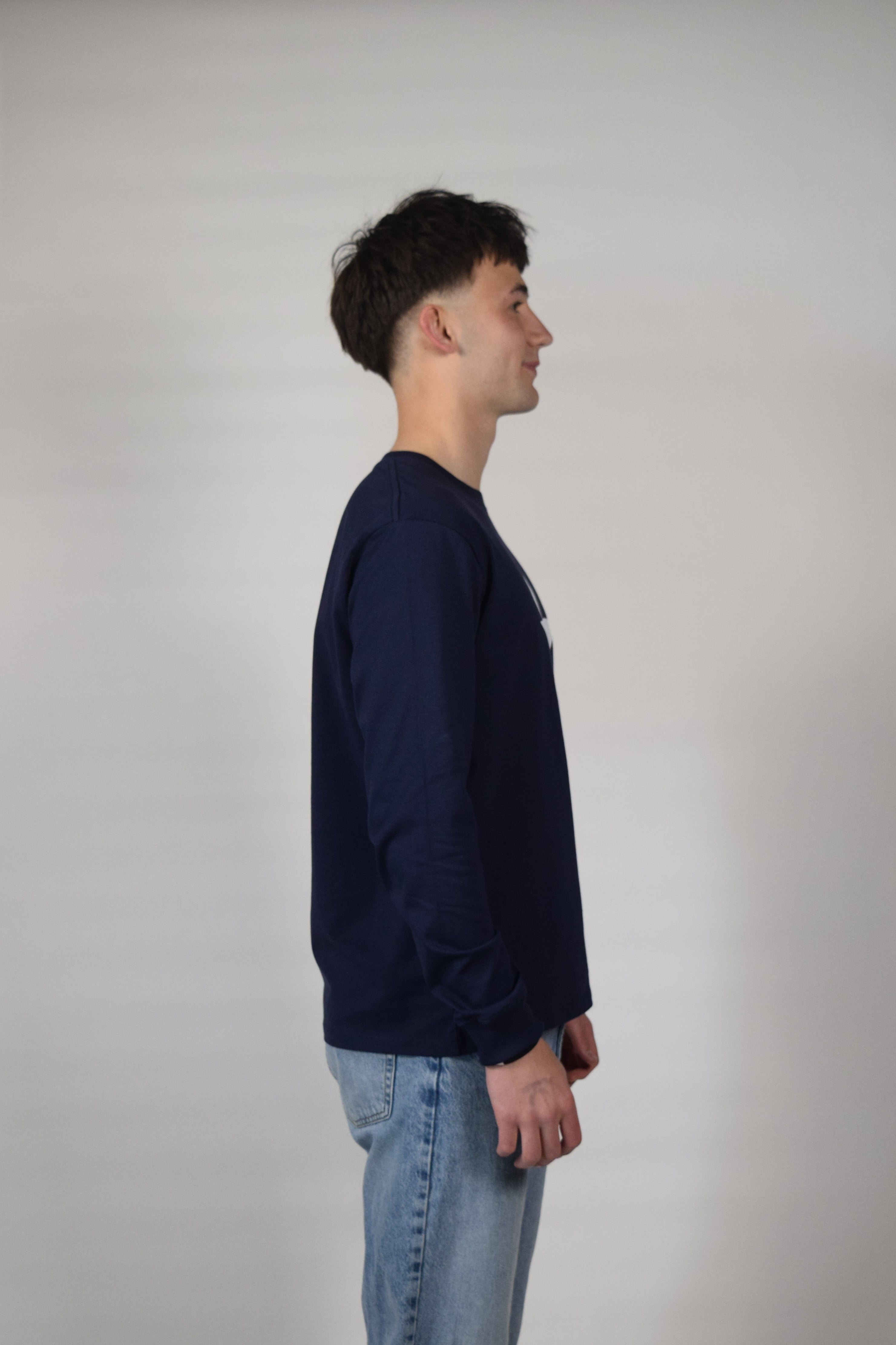 Longsleeve navy blue Stern