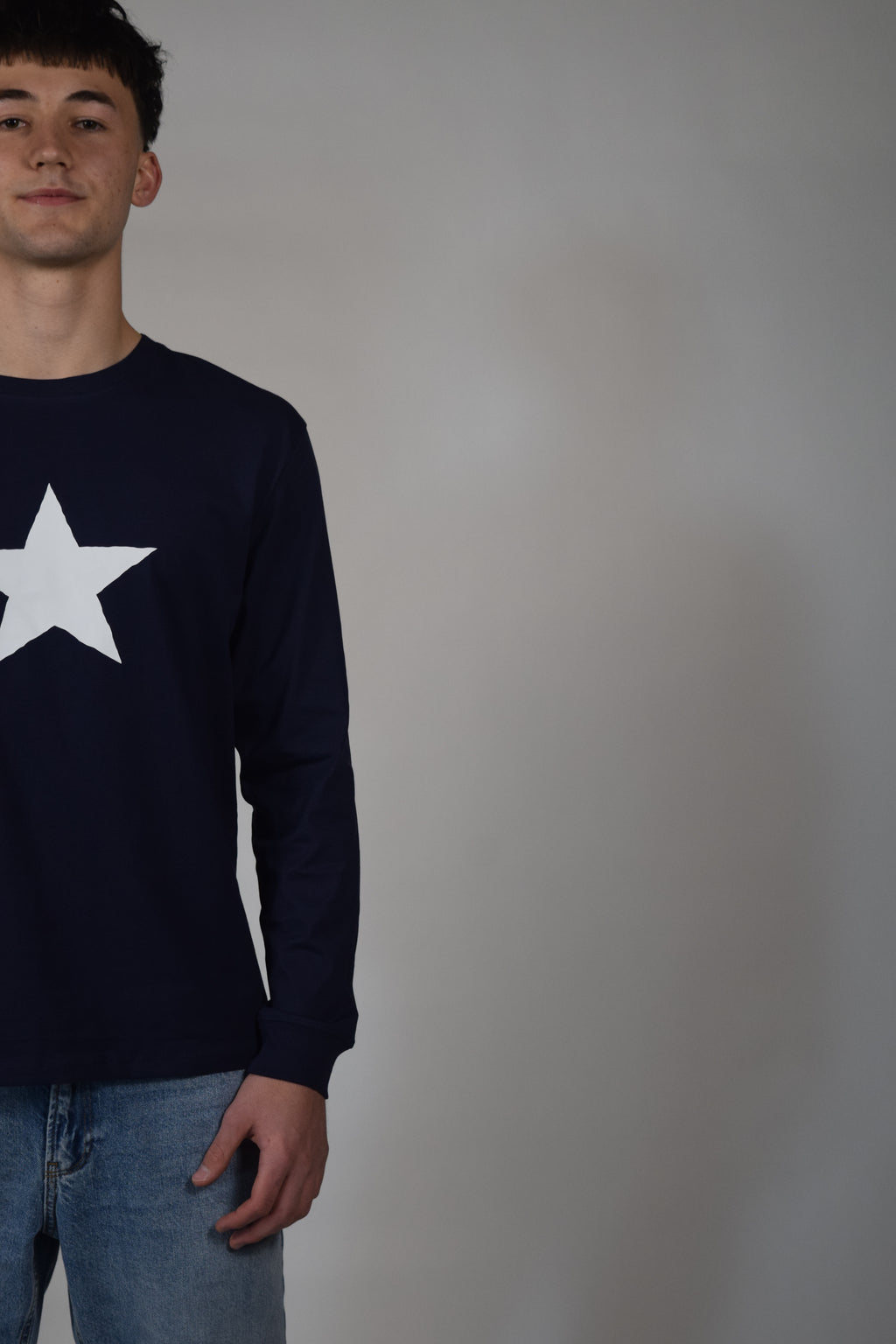 Longsleeve navy blue Stern