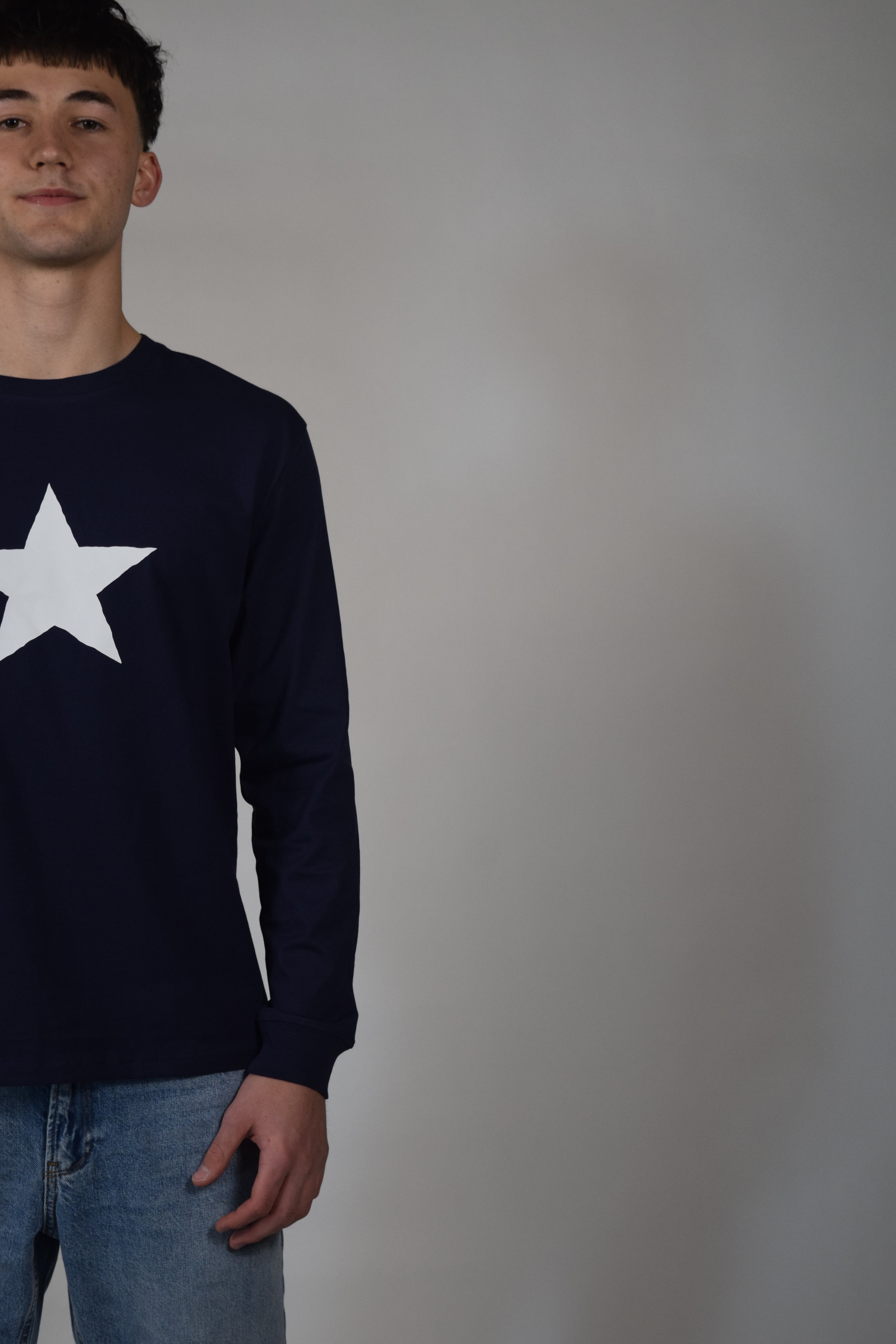Longsleeve navy blue Stern